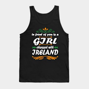 Ireland Irrin Mrs. St. Patrick's Day gift saying Tank Top